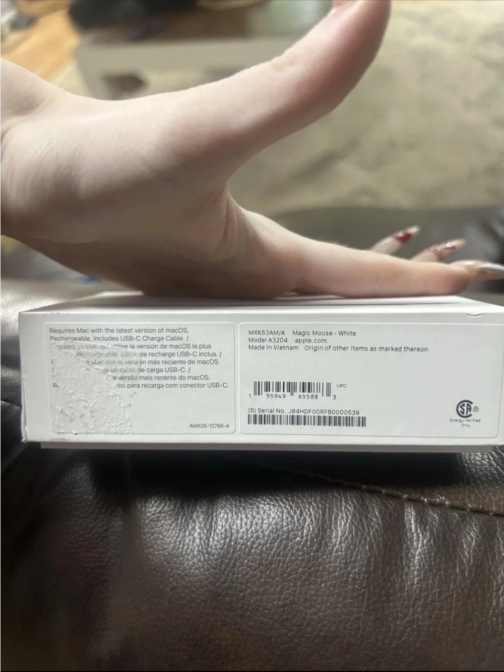 Apple Wireless Magic Mouse 2 in White